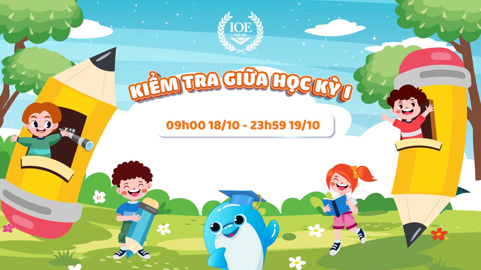 Cùng IOE ôn tập kiểm tra giữa học kỳ I